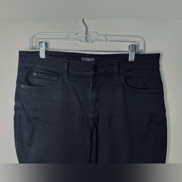 NYDJ Jeans ALINA Sculpting Stretch Denim Legging Black Pants SZ 12 NEW! - Picture 5 of 16